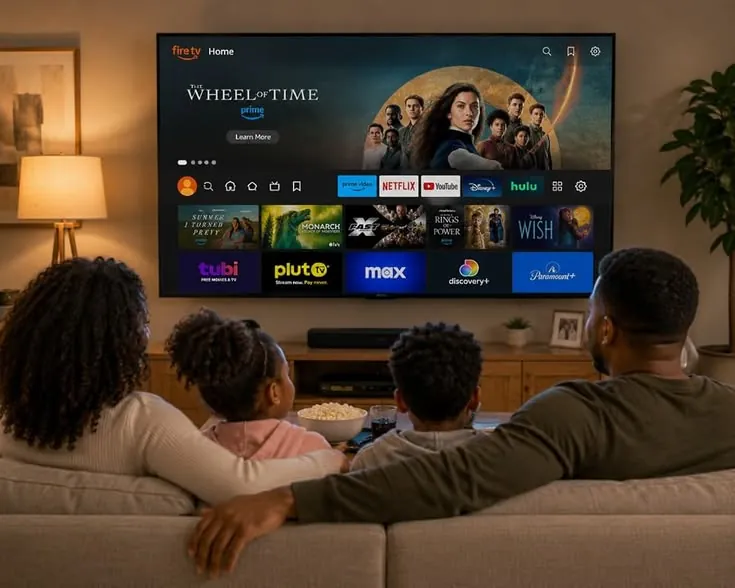 Verschillende schermen met tv-beeld: iptv climb storing oplossen